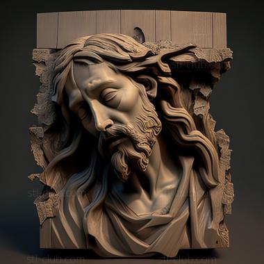 3D model st jesus (STL)